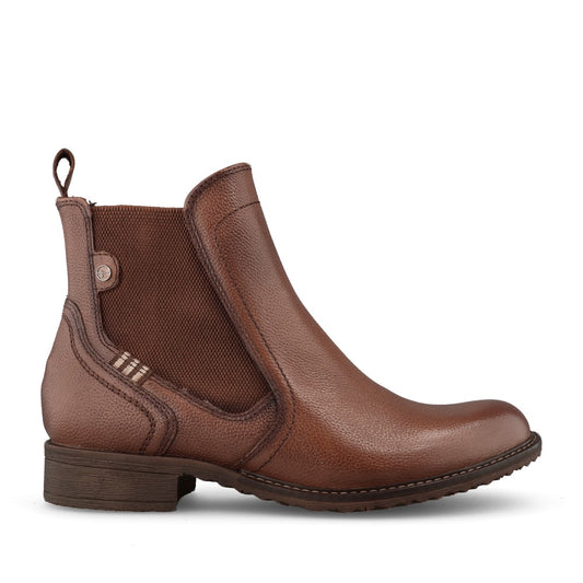 Ladies 1-25821 Chelsea Boot In Cognac