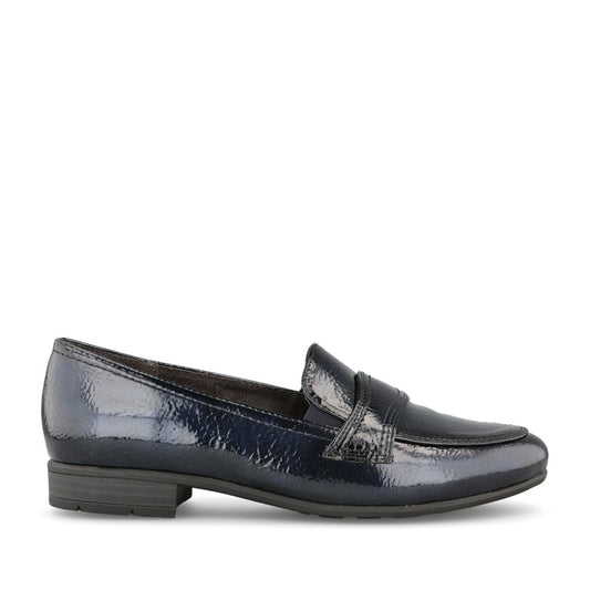 Ladies 8-24267 Loafer In Navy