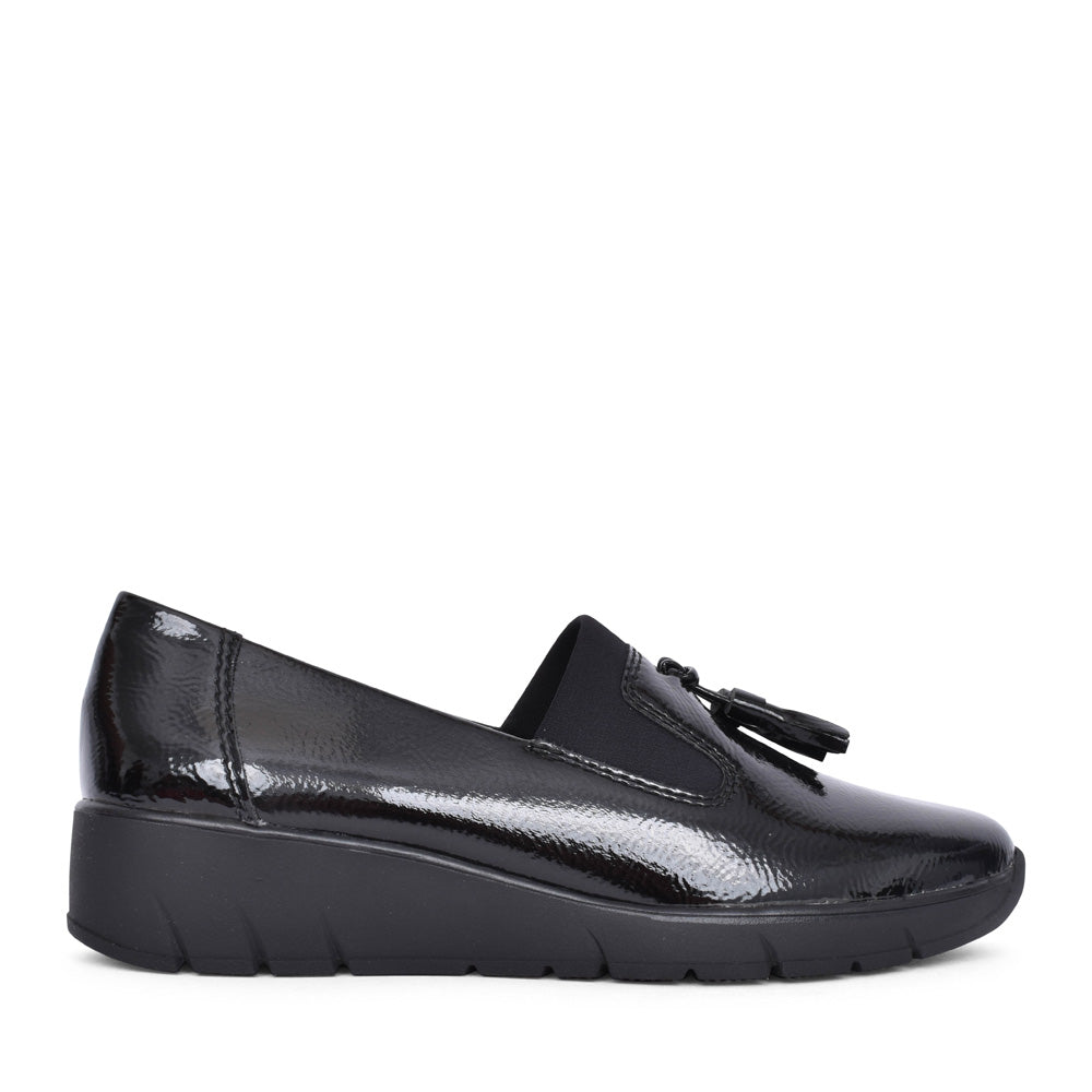 Ladies 8-24668 Loafer In Black