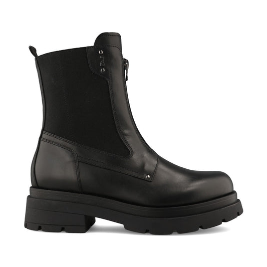 Ladies I514780d Low Heel Calf Boot In Black