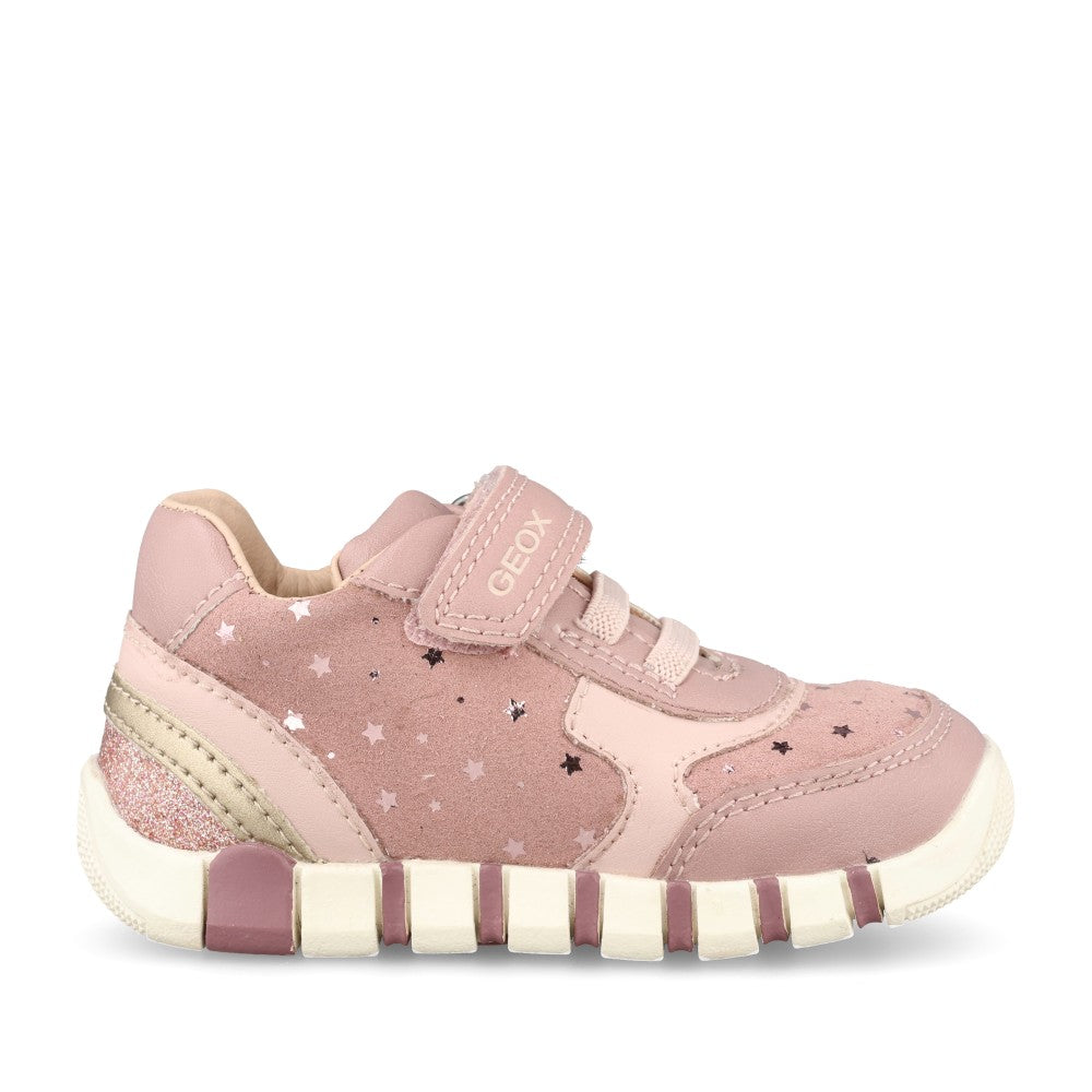 Girls B5658b V Iupidoo Velcro Trainer In Rose