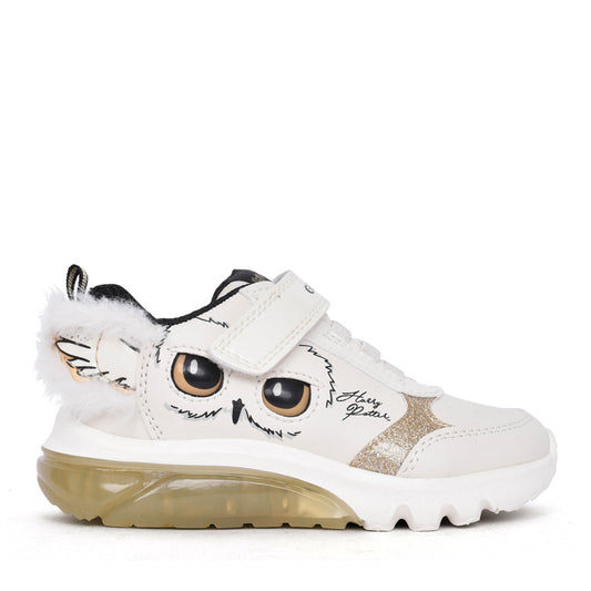 Girls J56lpa J Ciberdron Velcro Trainer In Ivory