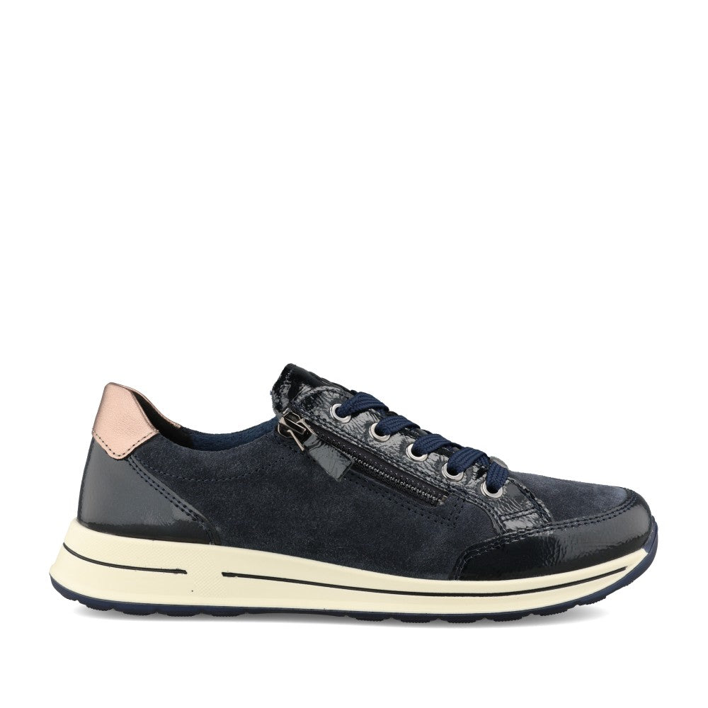 Ladies 12-54801 Osaka 2 Laced Trainer In Navy