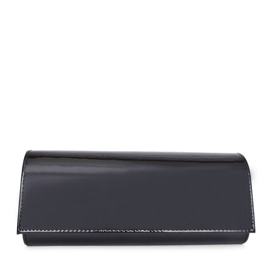 Ladies T11 8338 Clutch Bag In Blk Patent