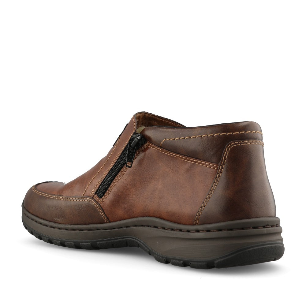 Rieker Mens 03352 Ankle Boot In Brown