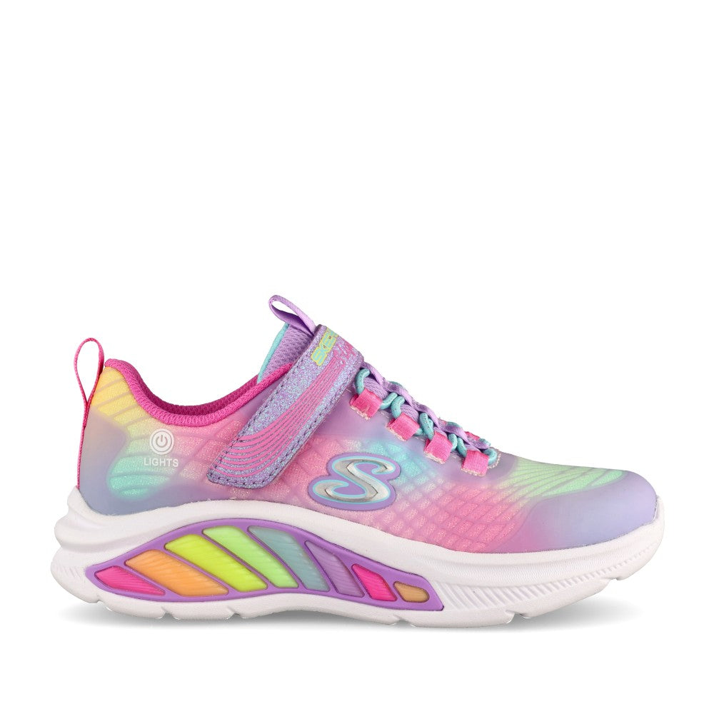 Girls 303722l Rainbow Cruisers Trainer In Lavender