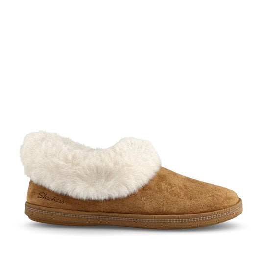 Ladies 169012 Cozy Campfire Cascade Slipper In Chestnut