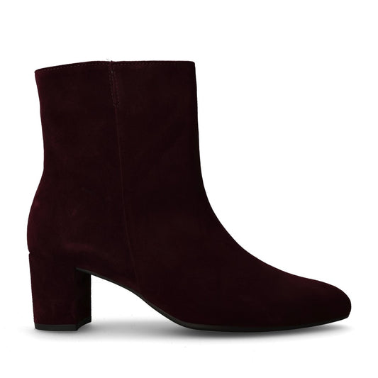 Ladies 75.701 Ankle Boot In Burgandy