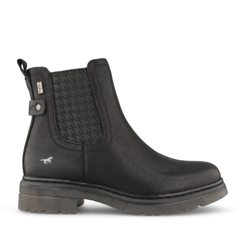 Ladies 272001 Tex Ankle Boot In Black