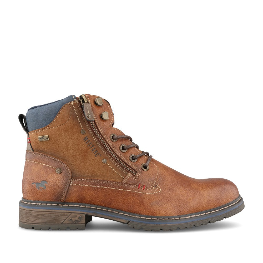 Mens 31006 Tex Ankle Boot In Brown