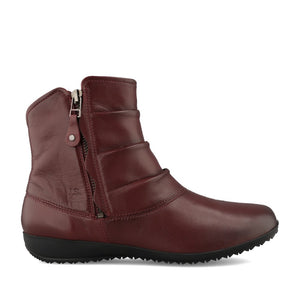 Ladies 79724 Naly 24 Ankle Boot In Burgandy
