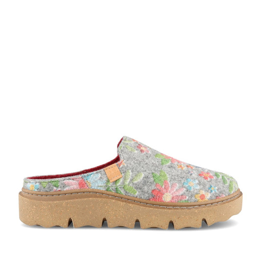 Ladies 53001 Carmaux 01 Slipper In Grey