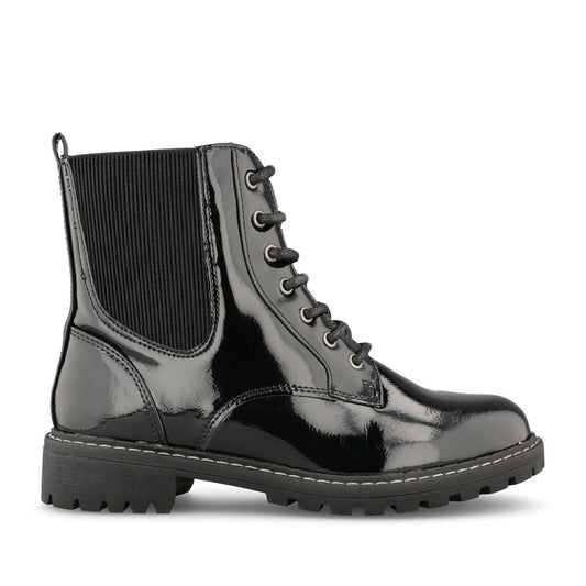 Ladies Alexis Glw035 Laced Ankle Boot In Black