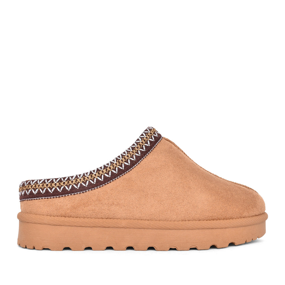 Ladies Nepal Klz003 Mule Slipper In Tan
