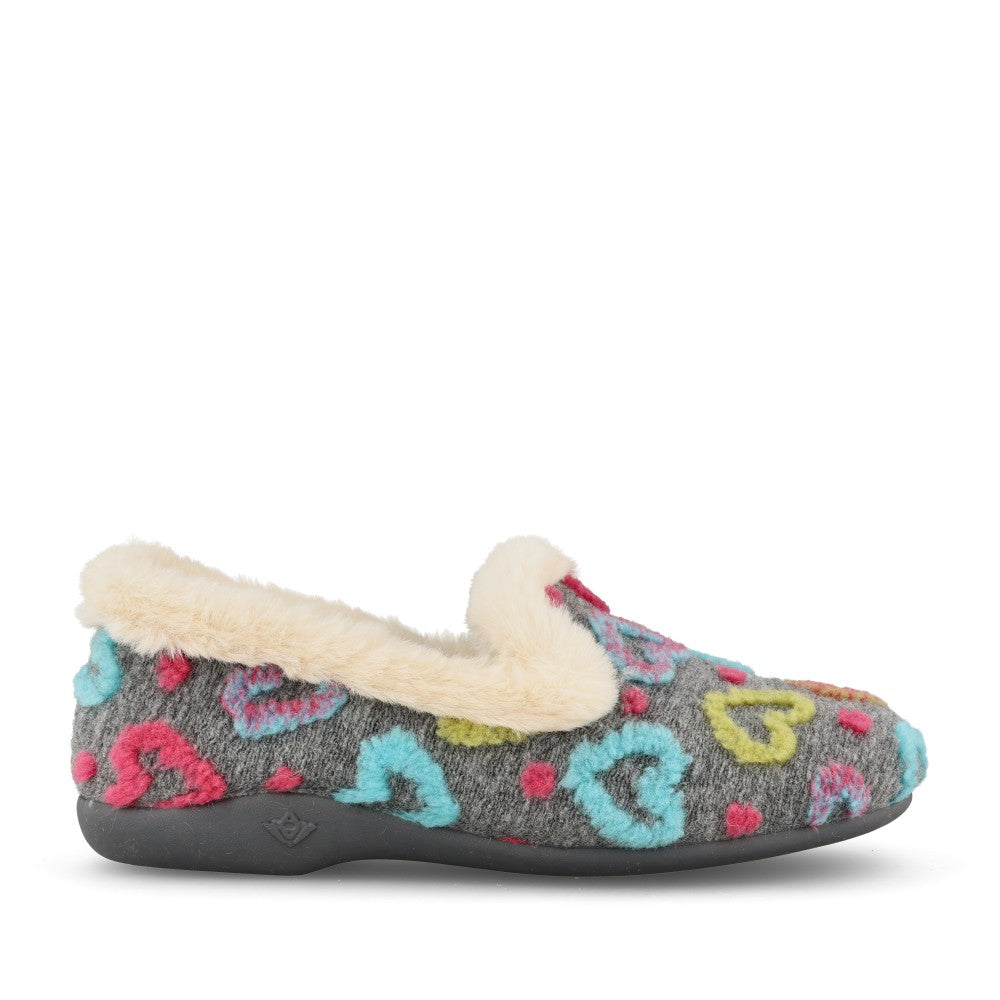 Ladies Truffle Kla230 Slipper In Grey