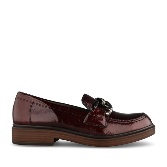 Ladies 10.890 Slip-on Loafer In Burgandy