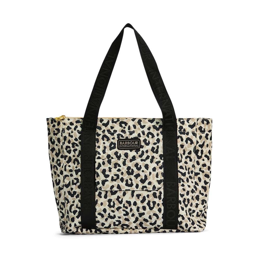Ladies Boulevard Tote Bag In Leopard