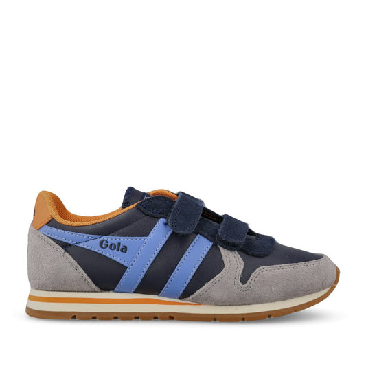 Boys Daytona Pure Cka319 Velcro Trainer In Navy