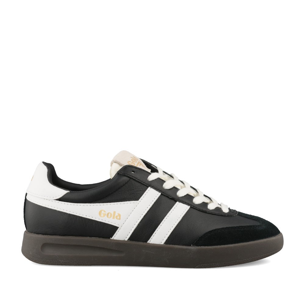 Ladies Cyclone Leather Clb743 Trainer In Black