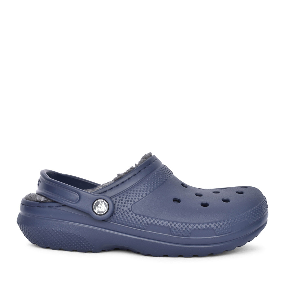 Unisex 203591 Classic Fuzz-lined Clog In Navy
