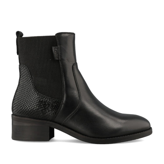 Ladies Lindley Ulb479 Ankle Boot In Black