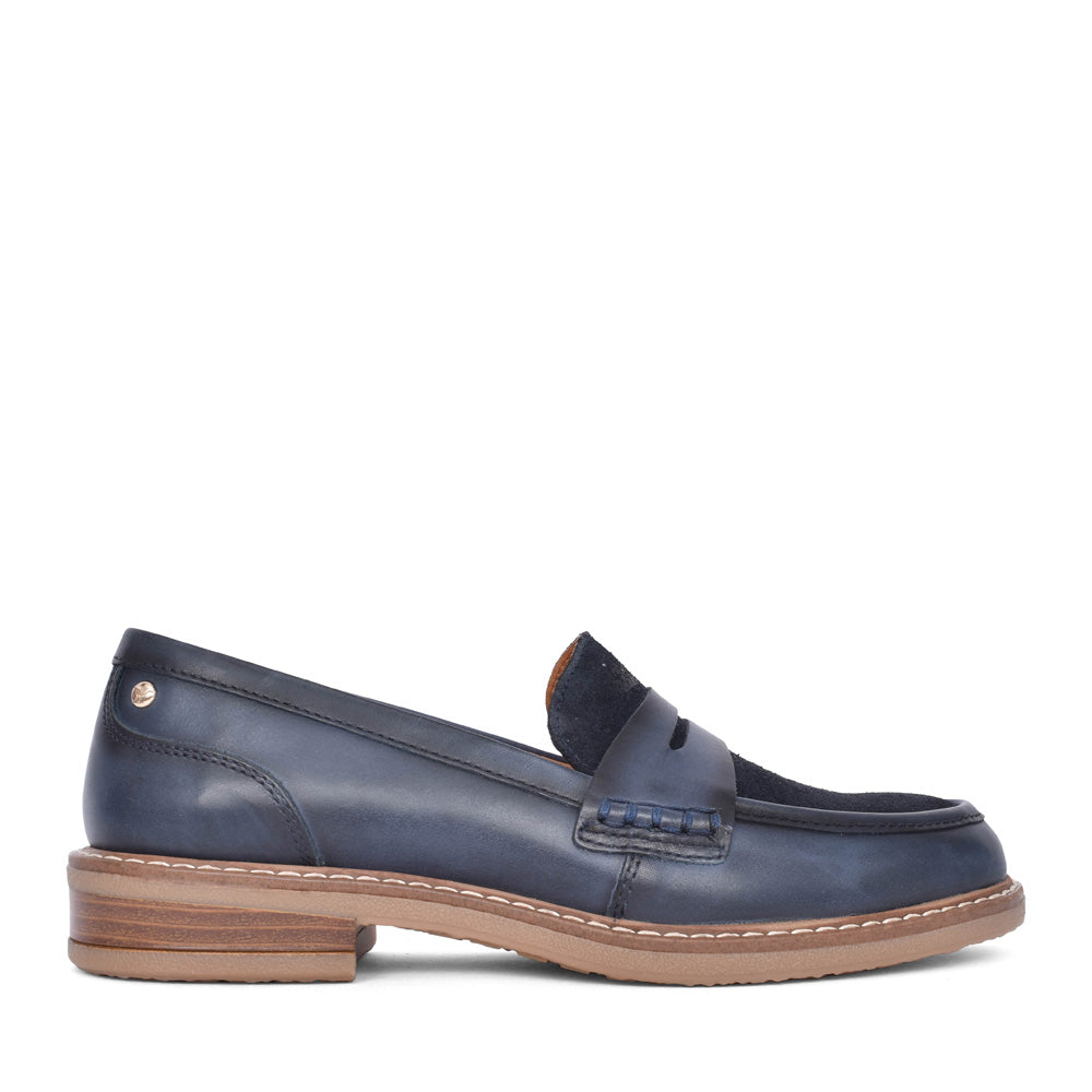 Ladies W8j-3541c6 Aldaya Loafer In Blue