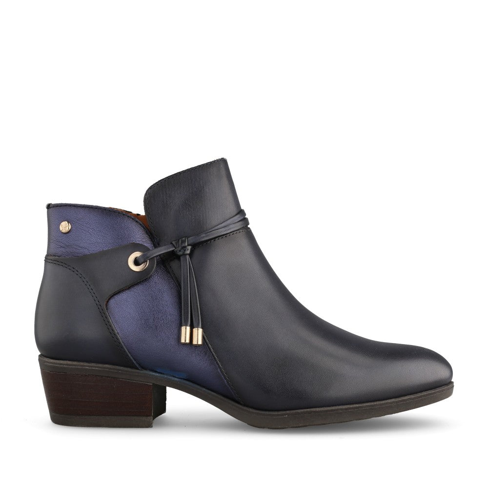 Ladies W1u-8505c2 Daroca Ankle Boot In Navy