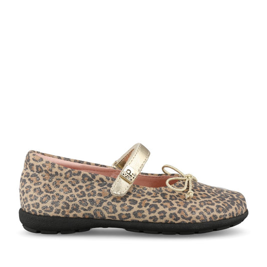 Girls 361083 Mary Jane Shoe In Leopard