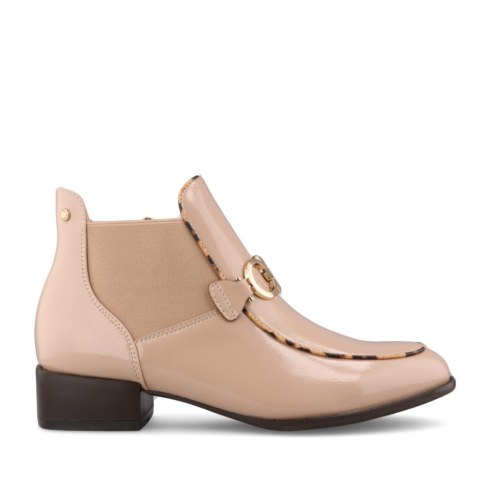Ladies Lendorf Ankle Boot In Beige