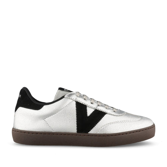 Ladies 1126222 Berlin Laced Trainer In Silver
