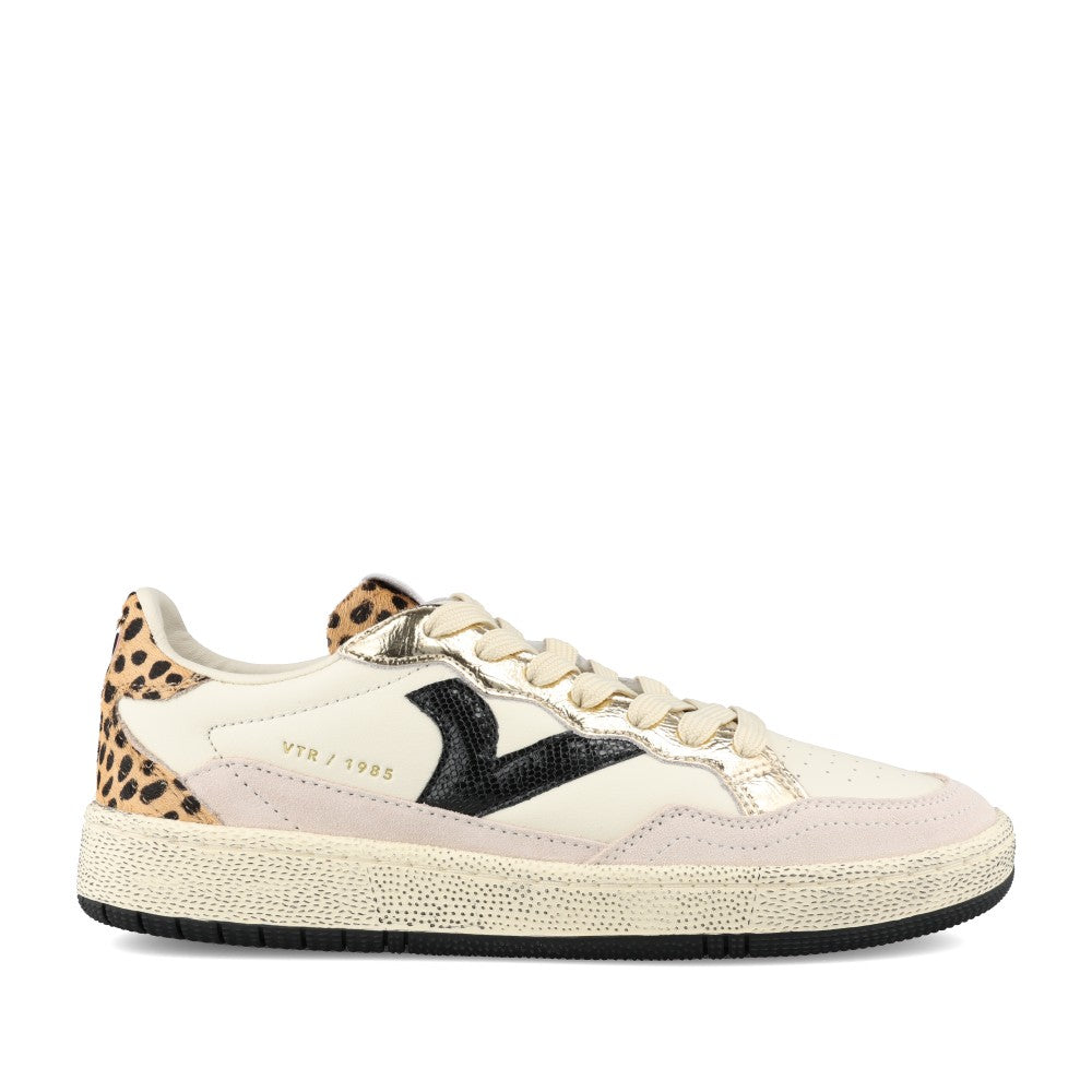 Ladies 8806114 Smash Laced Trainer In Cream