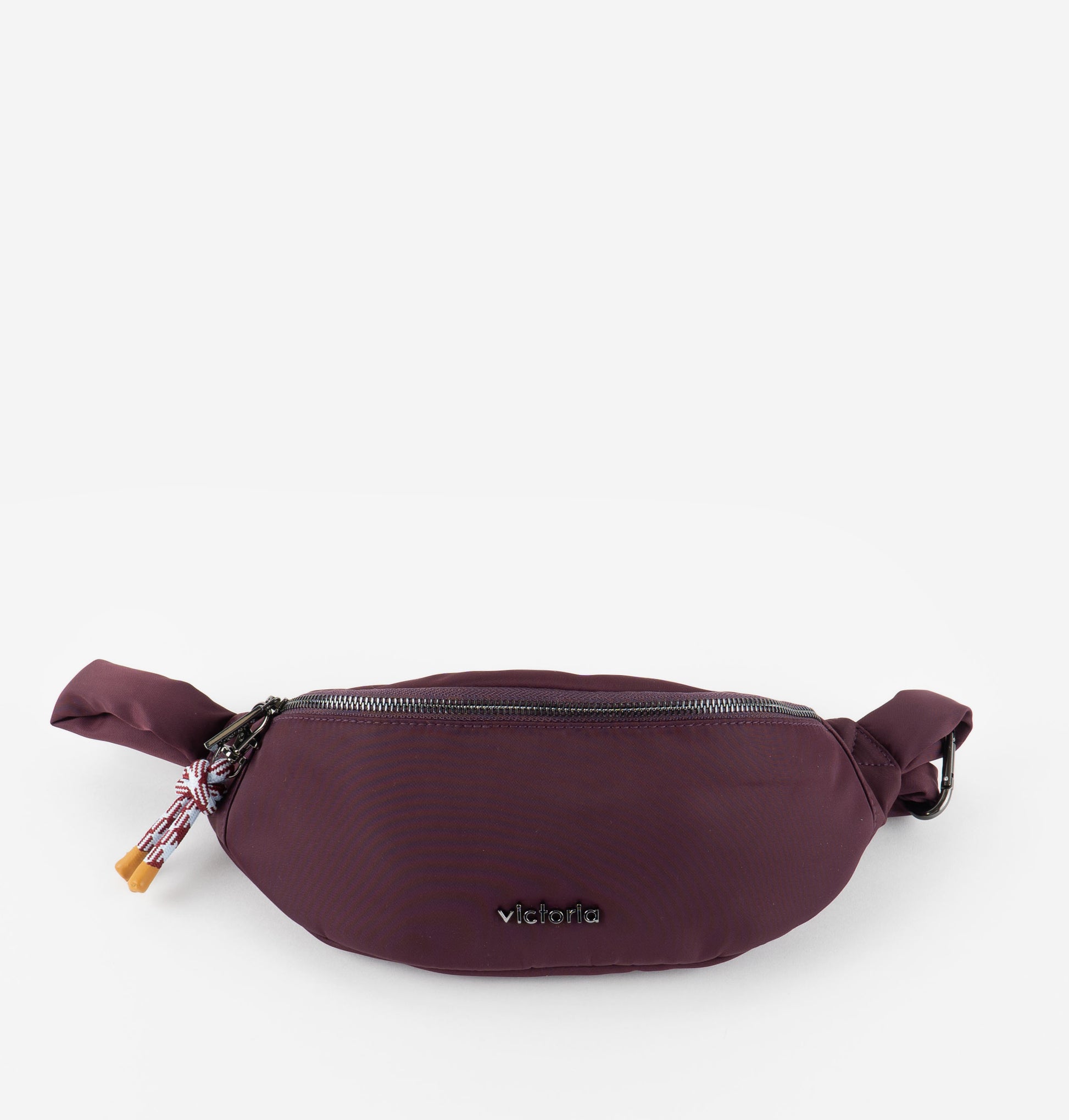 Ladies 9125105 Bolso Bum Bag In Burgandy