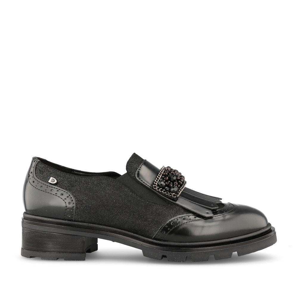 Ladies 5802dm Antonella Slip-on Shoe In Black