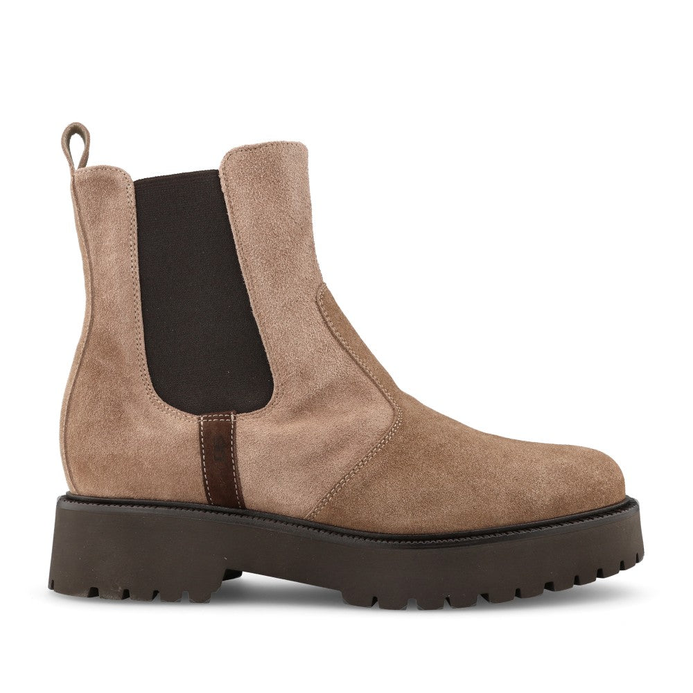 Ladies 5860dp Ankle Boot In Taupe