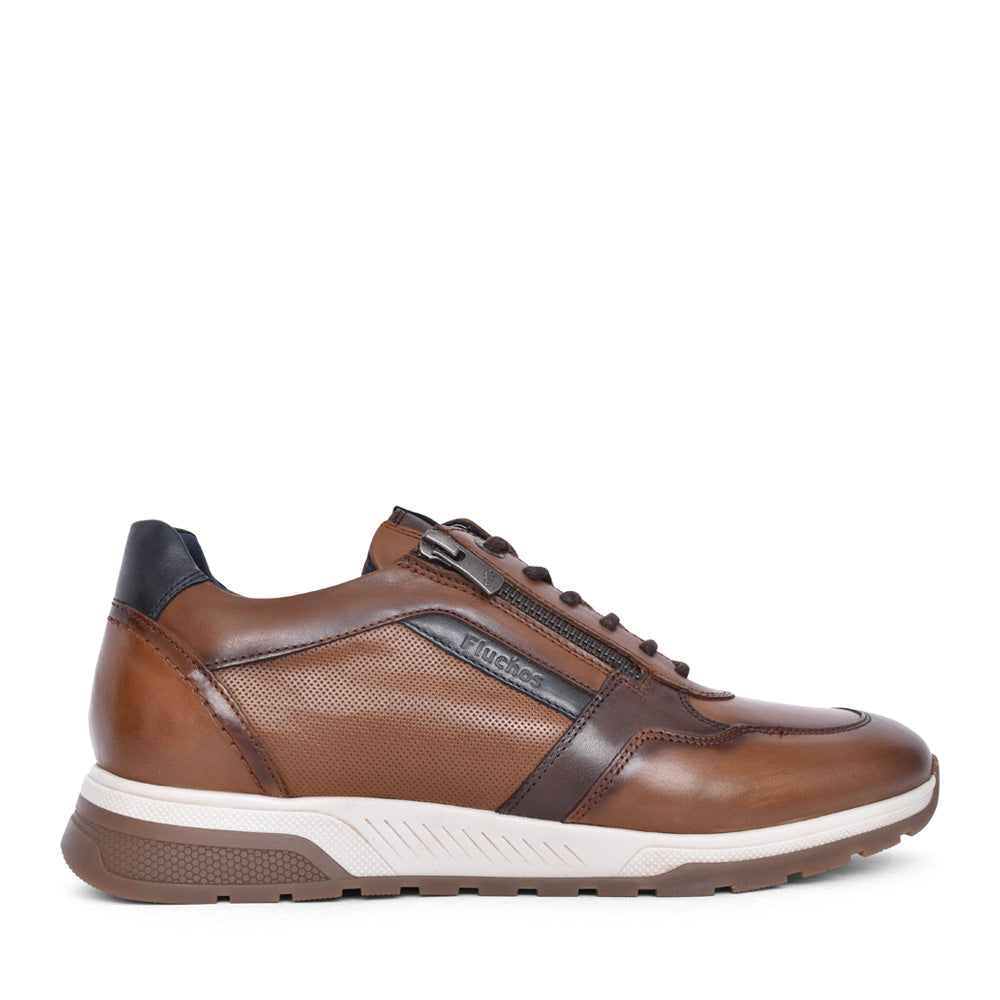 Mens F1600 Louis Laced Trainer In Camel