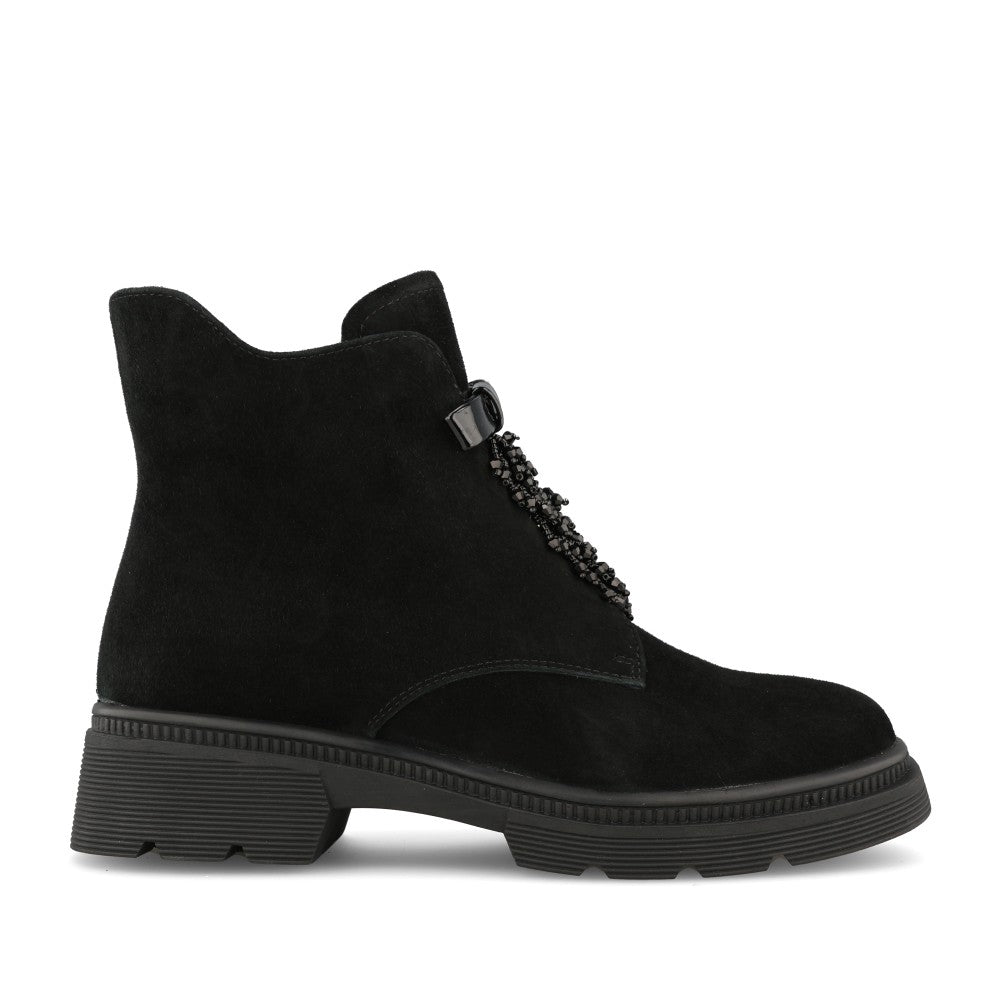 Ladies C3841 Ankle Boot In Black
