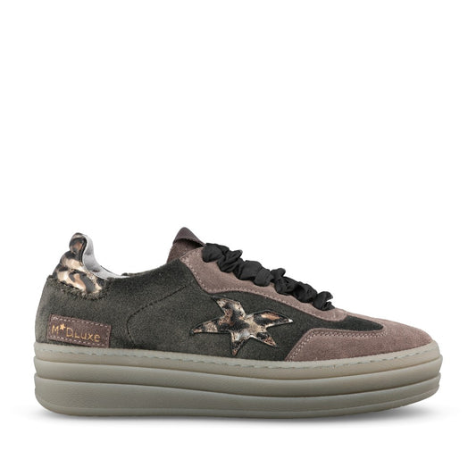 Ladies 526sz-91 Laced Trainer In Anthracite