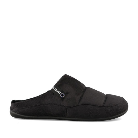 Mens Earth Alaska Mule Slipper In Dark Grey