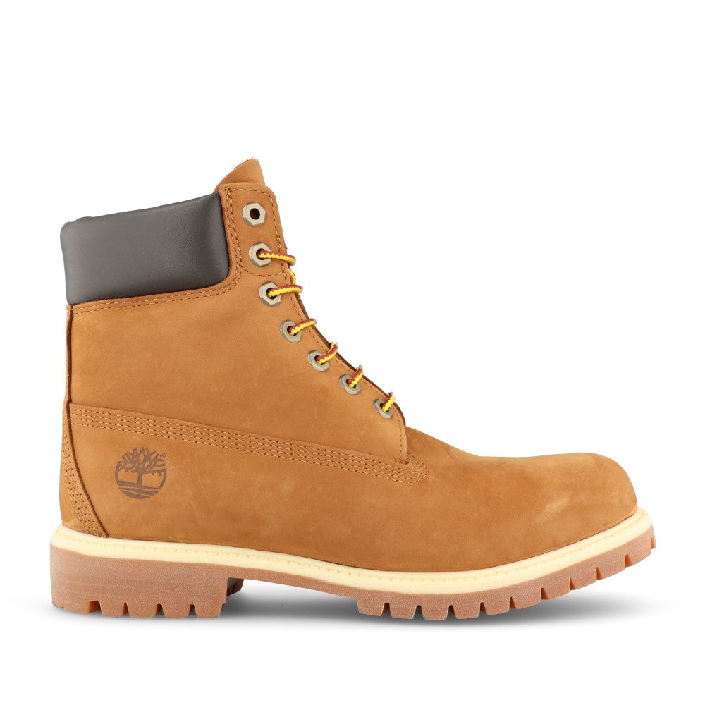 Mens Premium 6 Inch Waterproof Laced Ankle Boot In Rust
