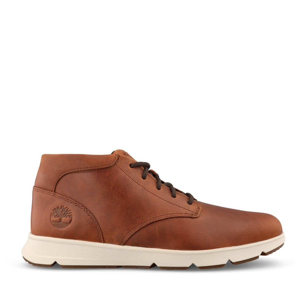 Mens Parker Street Laced Ankle Boot In Rust