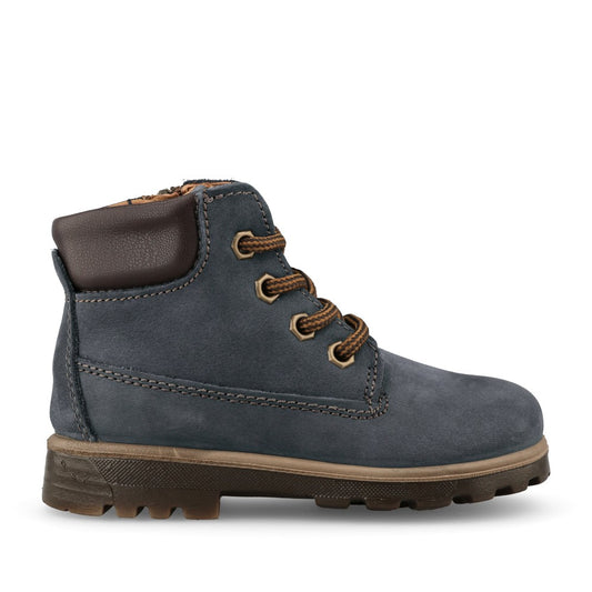 Boys 88514 Laced Ankle Boot In Navy