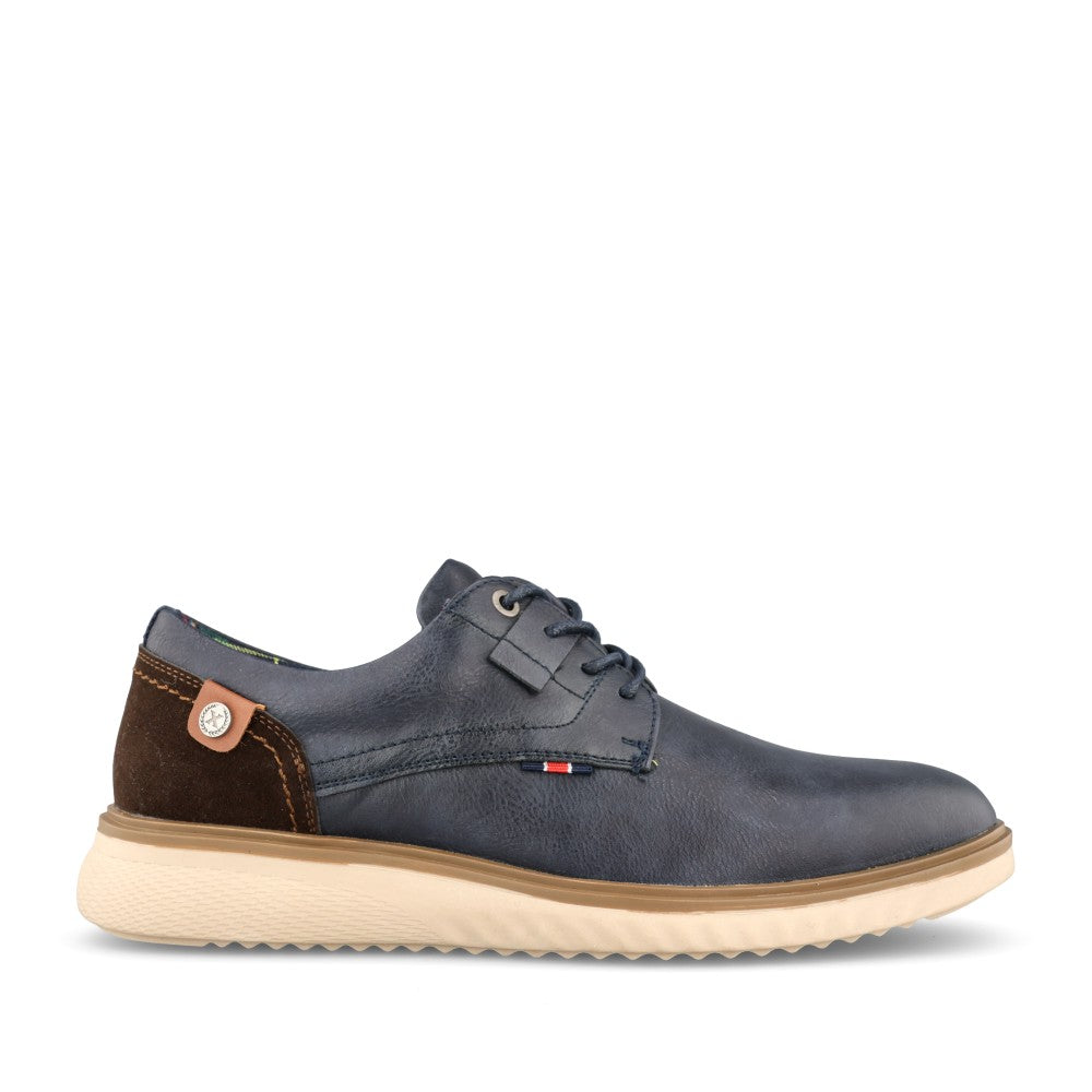 Mens 144510 Laced Shoe In Navy