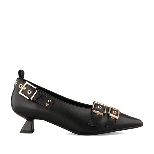 Ladies 1312901 A-romulo Court Shoe In Black
