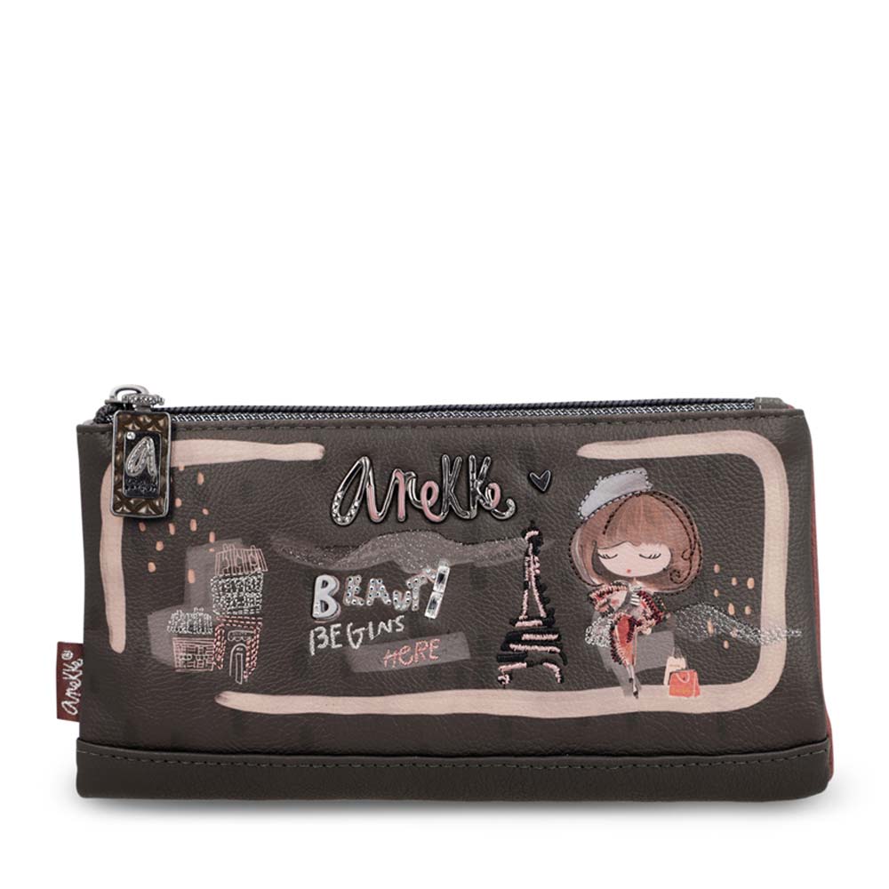 Ladies M41809-906 Purse In Brown-multi