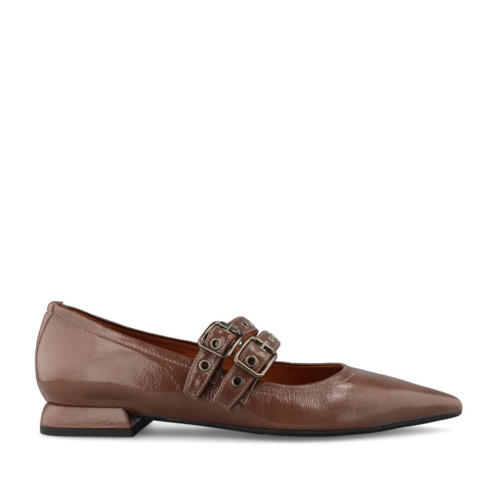 Ladies 11303 Shoe In Dark Taupe