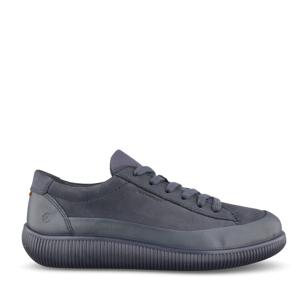 Ladies 220283 Soft Zero Waterproof Laced Shoe In Navy