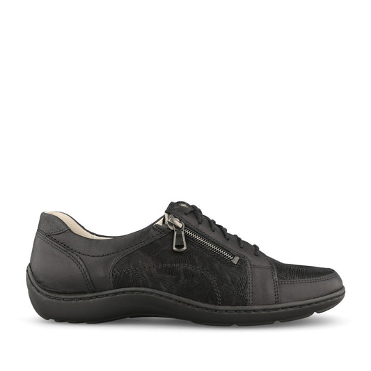 Ladies 496042 Henni Laced Shoe In Black