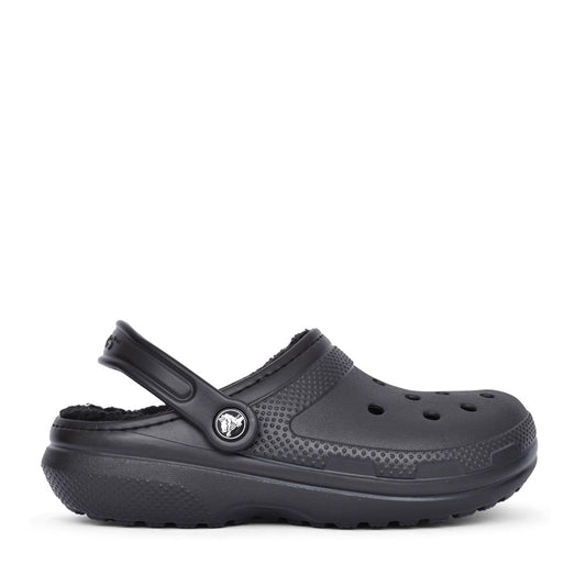 Unisex 203591 Classic Fuzz-lined Clog In Black