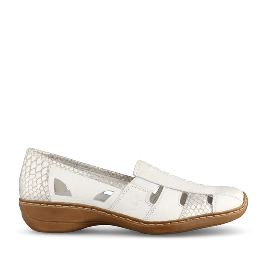 Ladies 41385 Slip-on Shoe In White