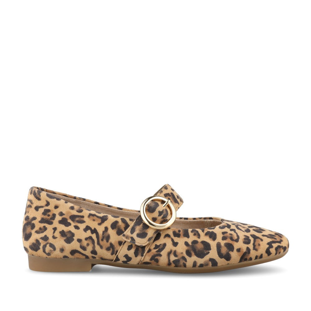 Ladies D0k14 Mary Jane Shoe In Leopard